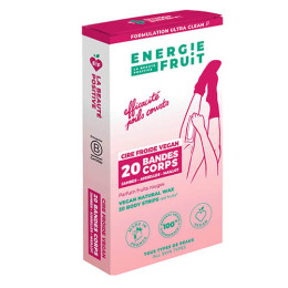 20 Natürliche Kaltwachsstreifen Körper Energie Frucht