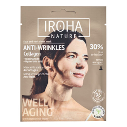 Iroha Nature Anti-Ageing Collagen Face & Neck Mask