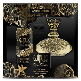 Set Guipure & Silk Ylang Vanille