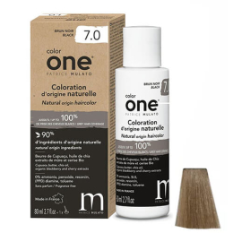Natürliche Farbe 7.0 Blond Farbe Eins