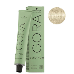 Permanente Coloration Igora Zero Amm 10-0 Blond sehr sehr hell Natur Schwarzkopf