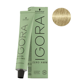 Permanente Coloration Igora Zero Amm 9-00 Sehr helles natürliches Blond Extra Schwarzkopf