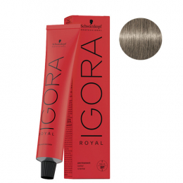 Permanente Coloration Igora Royal 8-1 Hellblond Aschblond Schwarzkopf