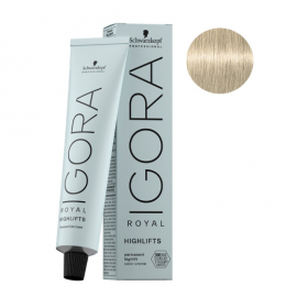 Permanente Coloration Igora Royal Highlifts 10-1 Aufheller Aschfarben Schwarzkopf