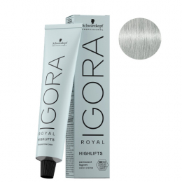 Permanente Coloration Igora Royal Highlifts 10-21 Aufheller Rauch Aschgrau Schwarzkopf