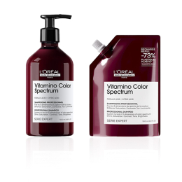 Duo Shampoo Vitamino Color Spectrum L'Oréal Pro 500ml Refill