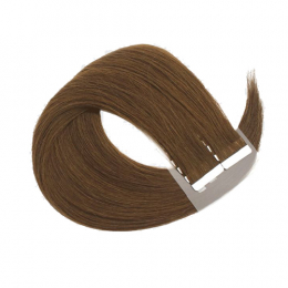 Extension à Bande Adhésive #6 Blond Clair Naturel Doré 55-60cm Lisse Excellence Remy Hair