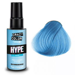 Crazy Color Reines Pigment Hype Blau