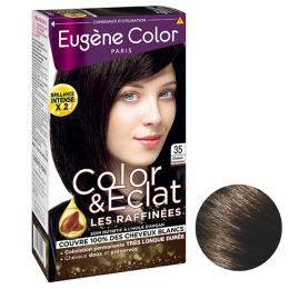 Kit Coloration Color & Eclat 35 Châtain Expresso Les Raffinées Eugène Color