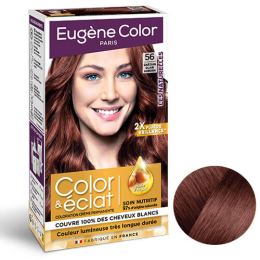 Kit Coloration 56 Chatain Clair Auburn Les Naturelles Eugène Color