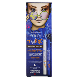 Kit Full Brow Tinting Pen Two Go Natural Brown BeautyLash