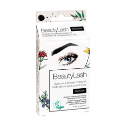 Veganes Wimpern & Augenbrauen Färbeset Schwarz BeautyLash