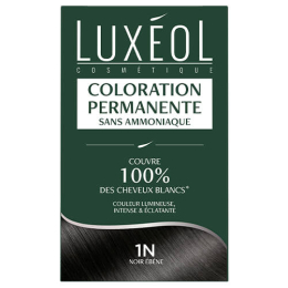 Luxéol Kit Färbung 1N Schwarz Ebène