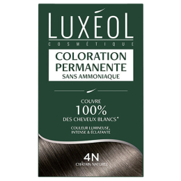 Luxéol Kit Färbung 4N Naturkastanienbraun