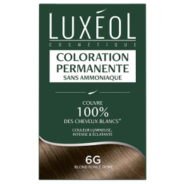 Luxéol Kit Coloration 6G Dunkelblond Golden