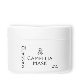 Maske Kamelie Trockenes Haar Massato