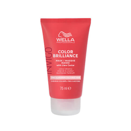 Maske für feines bis mittleres Haar Invigo Color Brilliance Wella 75ml