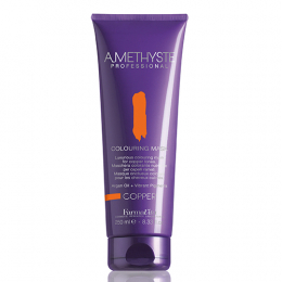 Farbige Maske Kupfer Amethyst
