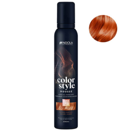 Kupferfarbenes Color Style Color Style Mousse Indola Farbschaum