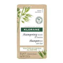 Festes Shampoo Extra-Mild Hafer Klorane 80g