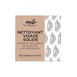 Melo Ayurveda Solid Face Cleanser für normale und Mischhaut