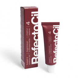 Wimpern & Augenbrauen Färben N°4 Kastanienbraun RefectoCil