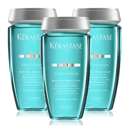 Trio Bain Vital Dermo-Calm Spécifique Kérastase